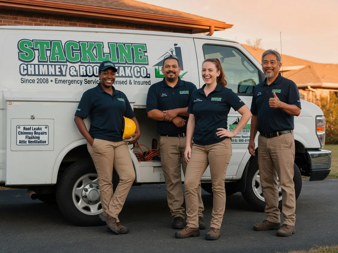 Chimney flashing repair company in Sandersville, MS